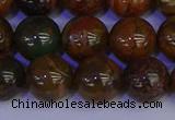 COP1365 15.5 inches 14mm round African green opal beads wholesale