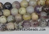 COP1511 15.5 inches 6mm round amethyst sage opal beads wholesale