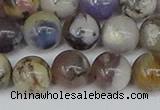 COP1514 15.5 inches 12mm round amethyst sage opal beads wholesale