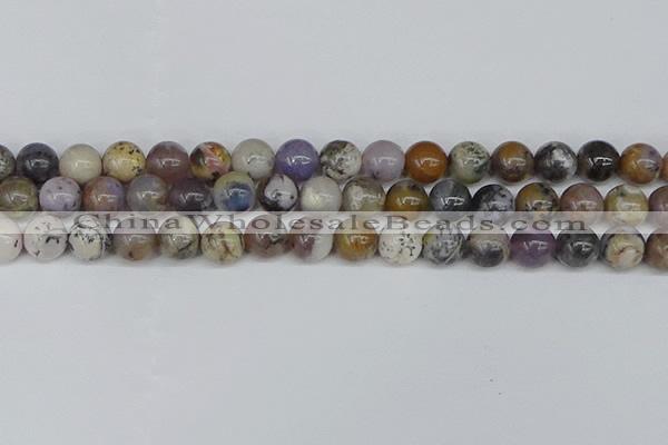COP1514 15.5 inches 12mm round amethyst sage opal beads wholesale