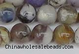 COP1515 15.5 inches 14mm round amethyst sage opal beads wholesale