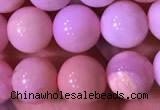 COP1521 15.5 inches 8mm round natural pink opal beads wholesale