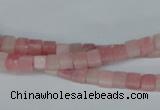 COP157 15.5 inches 4*4mm cube pink opal gemstone beads wholesale