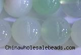 COP1625 15.5 inches 12mm round green opal gemstone beads