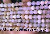 COP1666 15.5 inches 6mm faceted round white opal beads