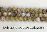 COP1673 15.5 inches 12mm round yellow opal gemstone beads