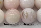 COP1706 15.5 inches 14mm round natural pink opal gemstone beads