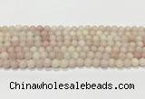 COP1821 15.5 inches 6mm round Chinese pink opal gemstone beads wholesale