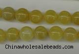 COP333 15.5 inches 10mm round yellow opal gemstone beads wholesale