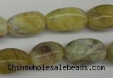 COP341 15.5 inches 10*14mm – 14*20mm nuggets yellow opal gemstone beads