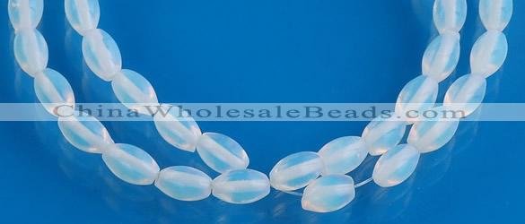 COP41 5*8mm translucent rice shape opal gemstone beads Wholesale