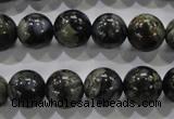 COP455 15.5 inches 12mm round natural grey opal gemstone beads