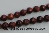 COP511 15.5 inches 8mm round red opal gemstone beads wholesale