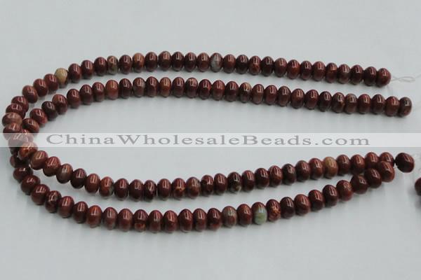 COP519 15.5 inches 6*10mm rondelle red opal gemstone beads wholesale