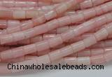 COP58 15.5 inches 4*7mm column natural pink opal gemstone beads