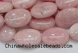 COP65 15.5 inches 14*18mm oval natural pink opal gemstone beads