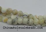 COP801 15.5 inches 6mm round natural African opal beads