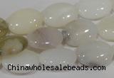 COP907 15.5 inches 13*18mm oval natural white opal gemstone beads