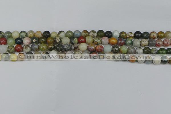 COS221 15.5 inches 6mm round ocean stone beads wholesale