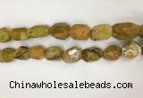 COS271 13*18mm - 15*20mm faceted nuggets ocean stone beads