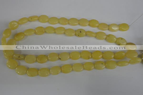 COV108 15.5 inches 12*16mm oval candy jade beads wholesale