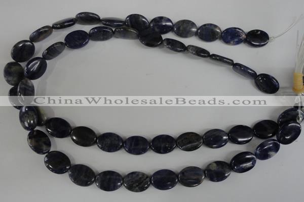 COV109 15.5 inches 12*16mm oval sodalite gemstone beads wholesale