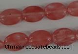 COV110 15.5 inches 12*16mm oval cherry quartz beads wholesale