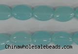 COV61 15.5 inches 10*14mm oval candy jade beads wholesale