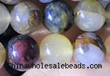 CPB1023 15.5 inches 7mm round natural pietersite beads