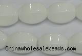 CPB72 15.5 inches 15*20mm rice white porcelain beads wholesale