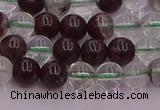 CPC02 15.5 inches 6mm round green phantom quartz beads wholesale