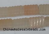 CPI154 15.5 inches 13*18mm carved rectangle pink aventurine jade beads