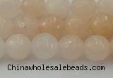 CPI211 15.5 inches 6mm faceted round pink aventurine jade beads