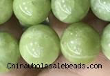 CPO46 15.5 inches 10mm round natural olivine gemstone beads