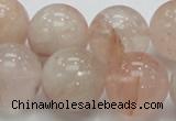 CPQ29 15.5 inches 8mm round natural pink quartz beads wholesale