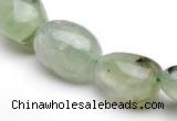 CPR17 A grade 10*18mm freeform natural Prehnite gemstone beads