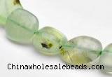 CPR18 A grade 12*14mm freeform natural Prehnite gemstone beads