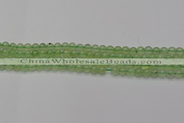 CPR311 15.5 inches 6mm round natural prehnite gemstone beads