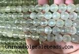 CPR363 15.5 inches 10mm faceted round prehnite gemstone beads