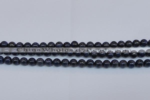 CPY773 15.5 inches 10mm round pyrite gemstone beads wholesale