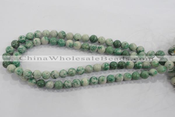 CQJ04 15.5 inches 10mm round Qinghai jade beads wholesale