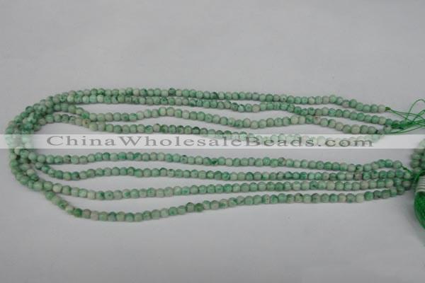 CQJ201 15.5 inches 4mm round Qinghai jade beads wholesale