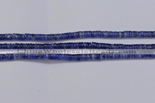 CRB1021 15.5 inches 2*5mm heishi sodalite beads wholesale