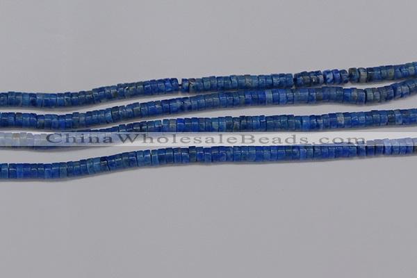 CRB1025 15.5 inches 2*4mm heishi lapis lazuli beads wholesale