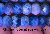 CRB1989 15.5 inches 4*6mm faceted rondelle apatite beads wholesale