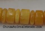 CRB201 15.5 inches 6*18mm - 13*18mm rondelle calcite gemstone beads