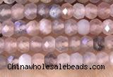 CRB2220 15.5 inches 2*3mm faceted rondelle moonstone beads