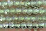 CRB2227 15.5 inches 2*3mm faceted rondelle prehnite beads