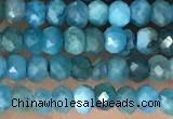 CRB2245 15.5 inches 2*3mm faceted rondelle apatite beads