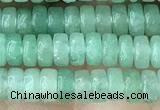 CRB2554 15.5 inches 2*4mm heishi green aventurine beads wholesale